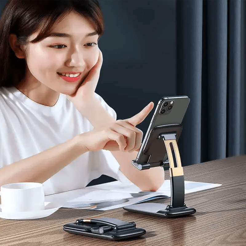 Phone Holder for Table, Foldable Universal Mobile Stand for Desk - Zento