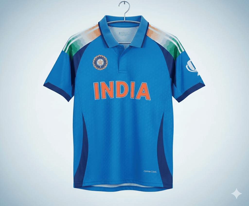 India ODI Virat Embroidered Jersey 2026 - Zento