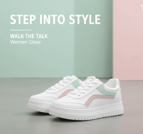 Women Casual Shoes - White color shoes - Zento