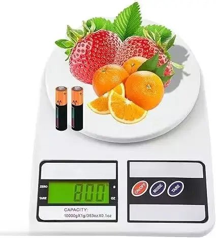 Digital Kitchen Weighing Machine with Backlit LCD Display - Zento