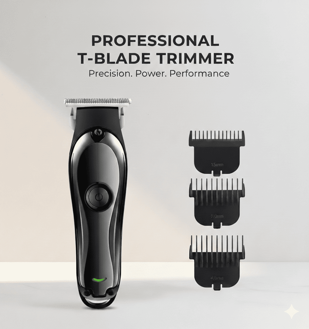 AT - 118 Professional Cordless Hair Clipper & Trimmer - Zento
